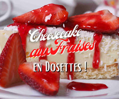 Cheesecake aux fraises - Kcup